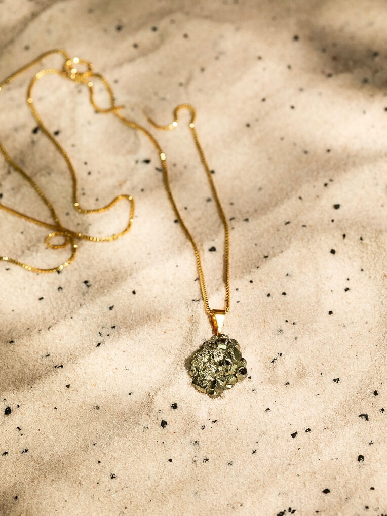 Prosperity - Pyrite Necklace