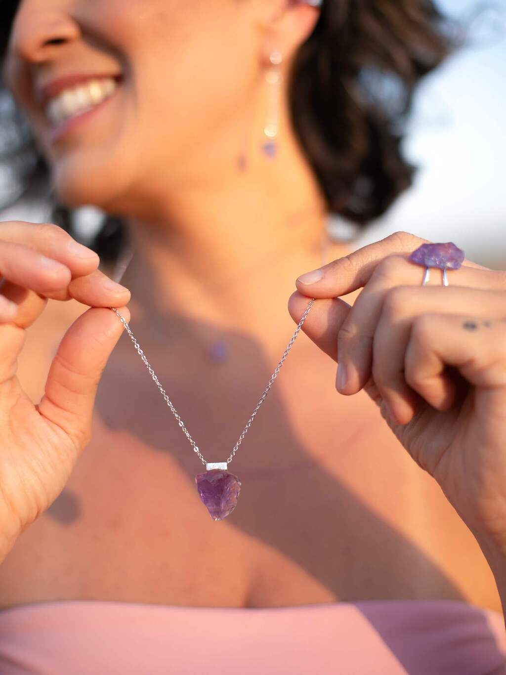 Amethyst Necklace