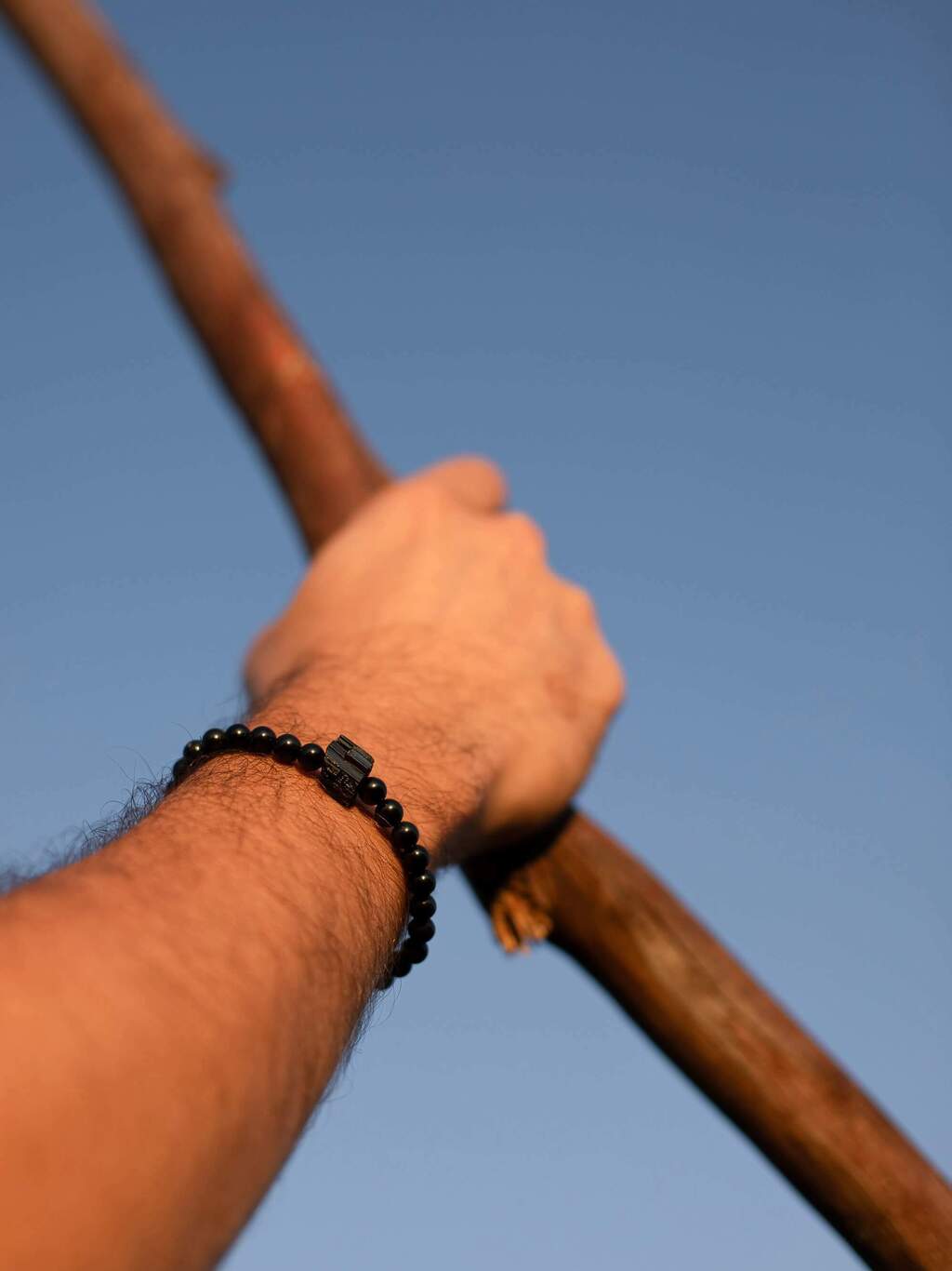 Protection - Men's Black Tourmaline Bracelet