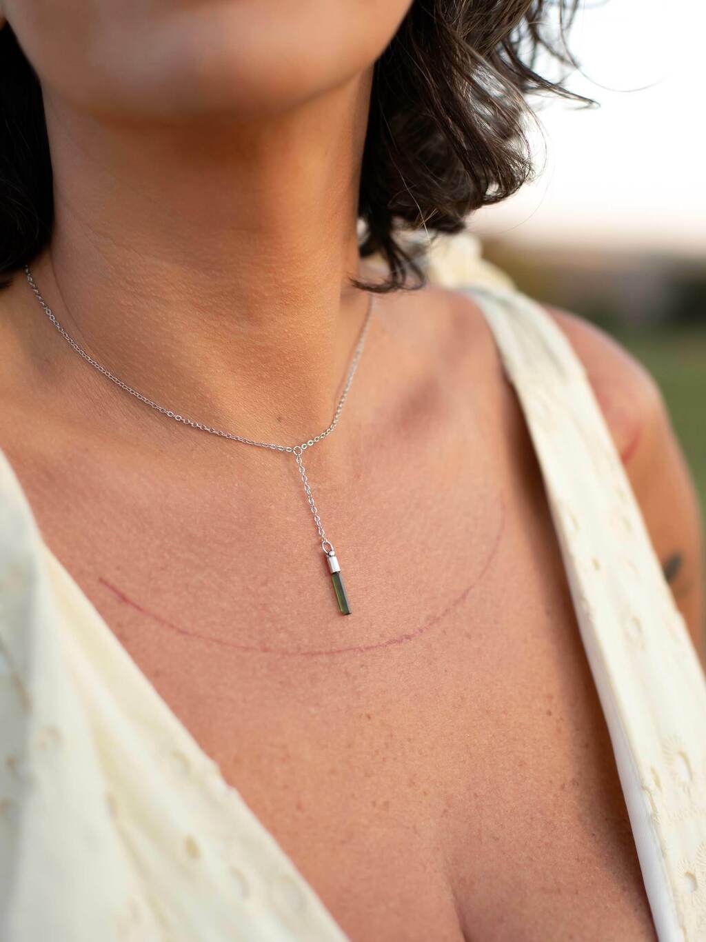 Green Tourmaline Necklace