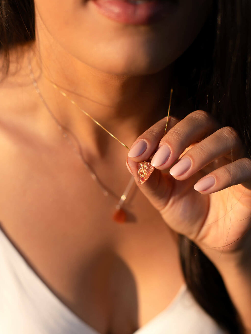 Sunstone Necklace