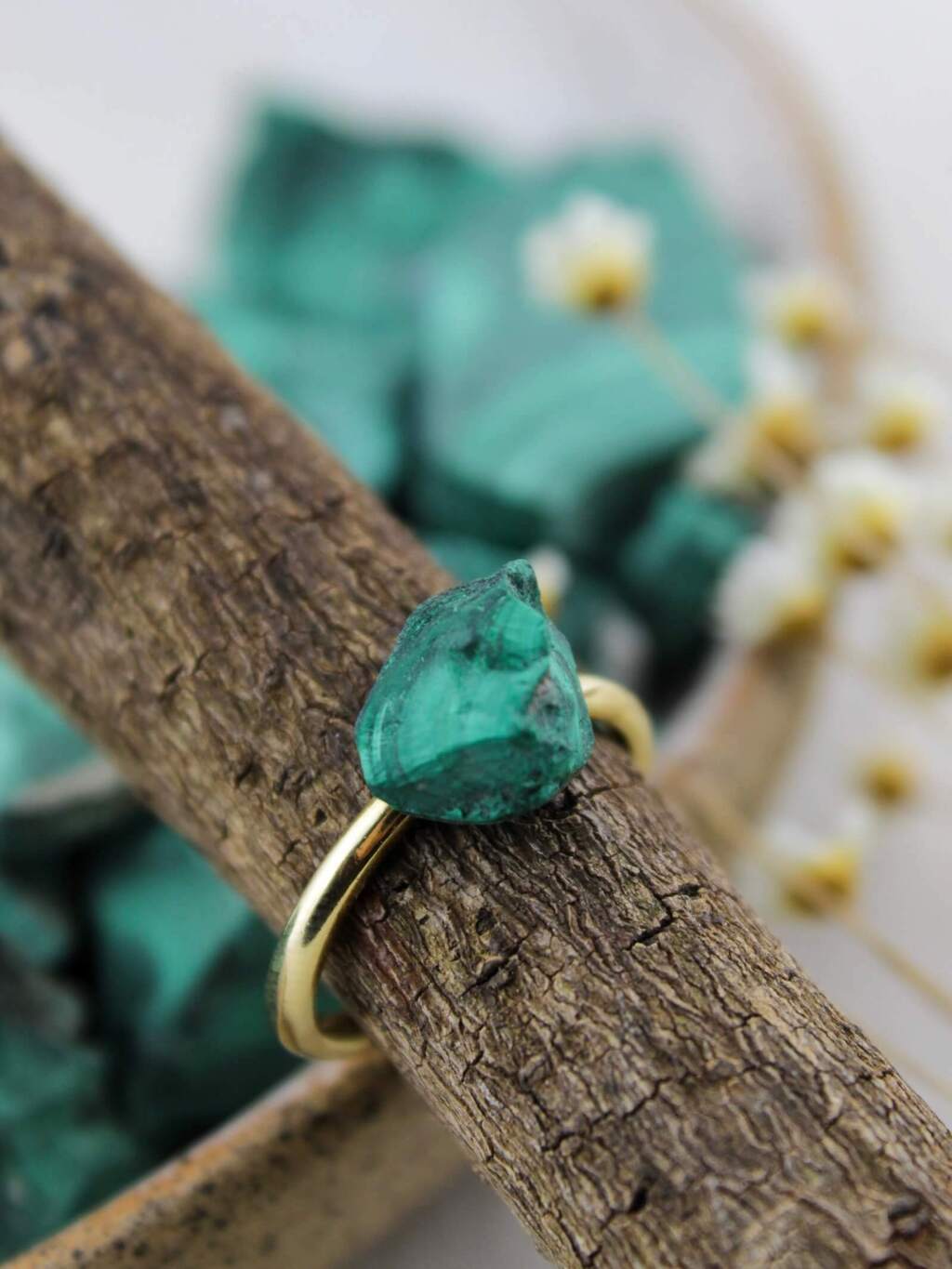 Malachite Ring