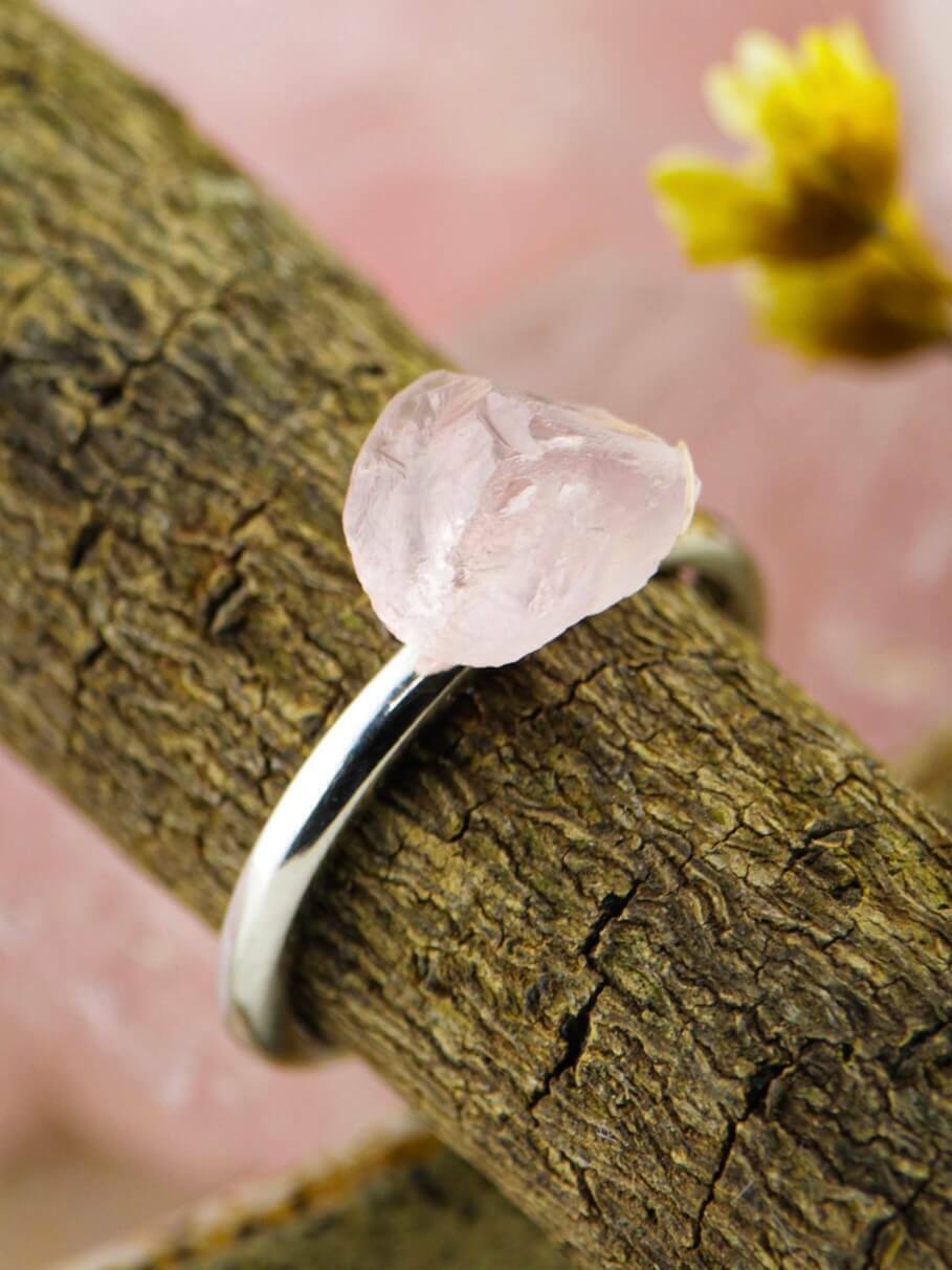 Rose Quartz Ring