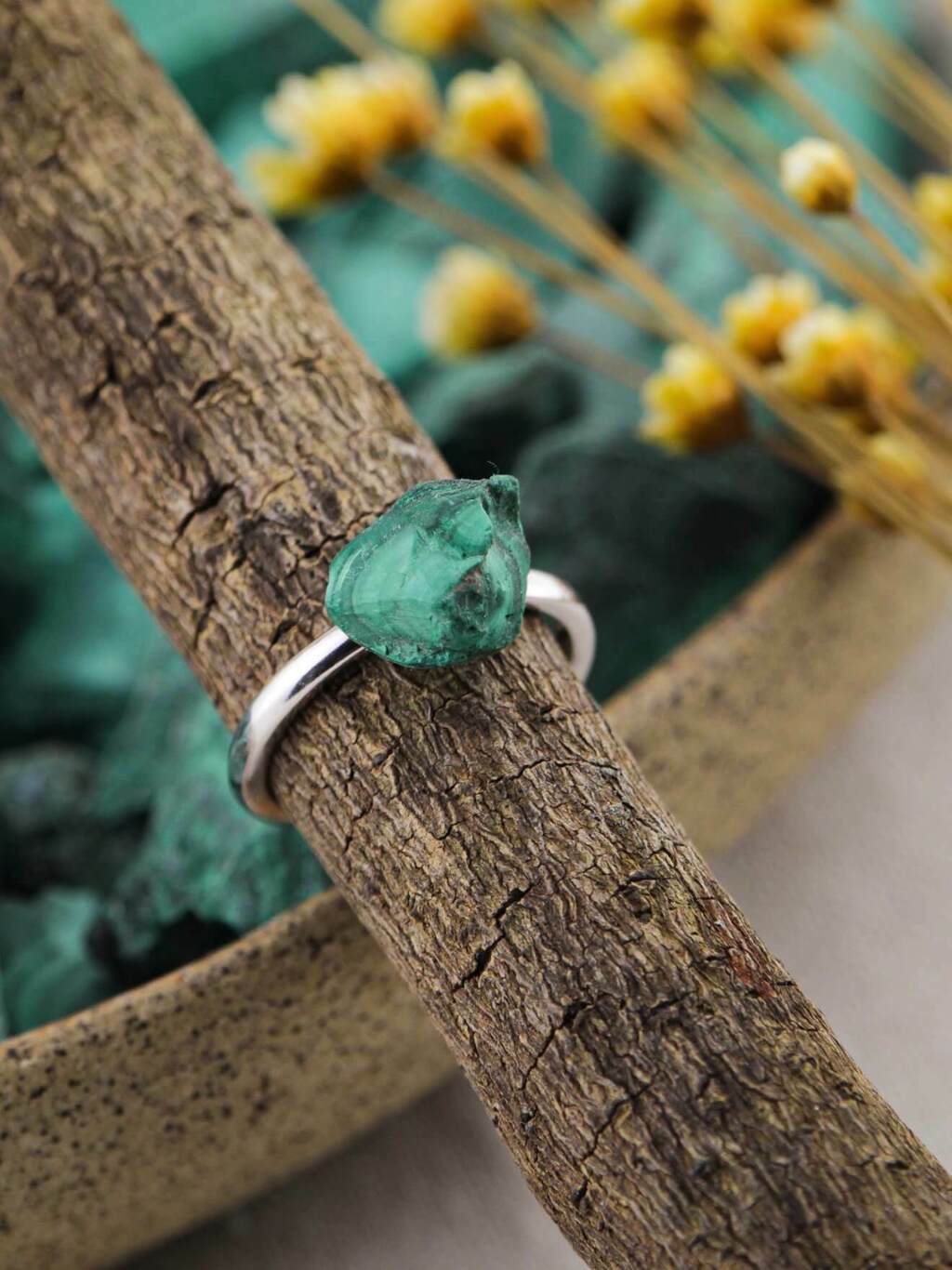 Malachite Ring