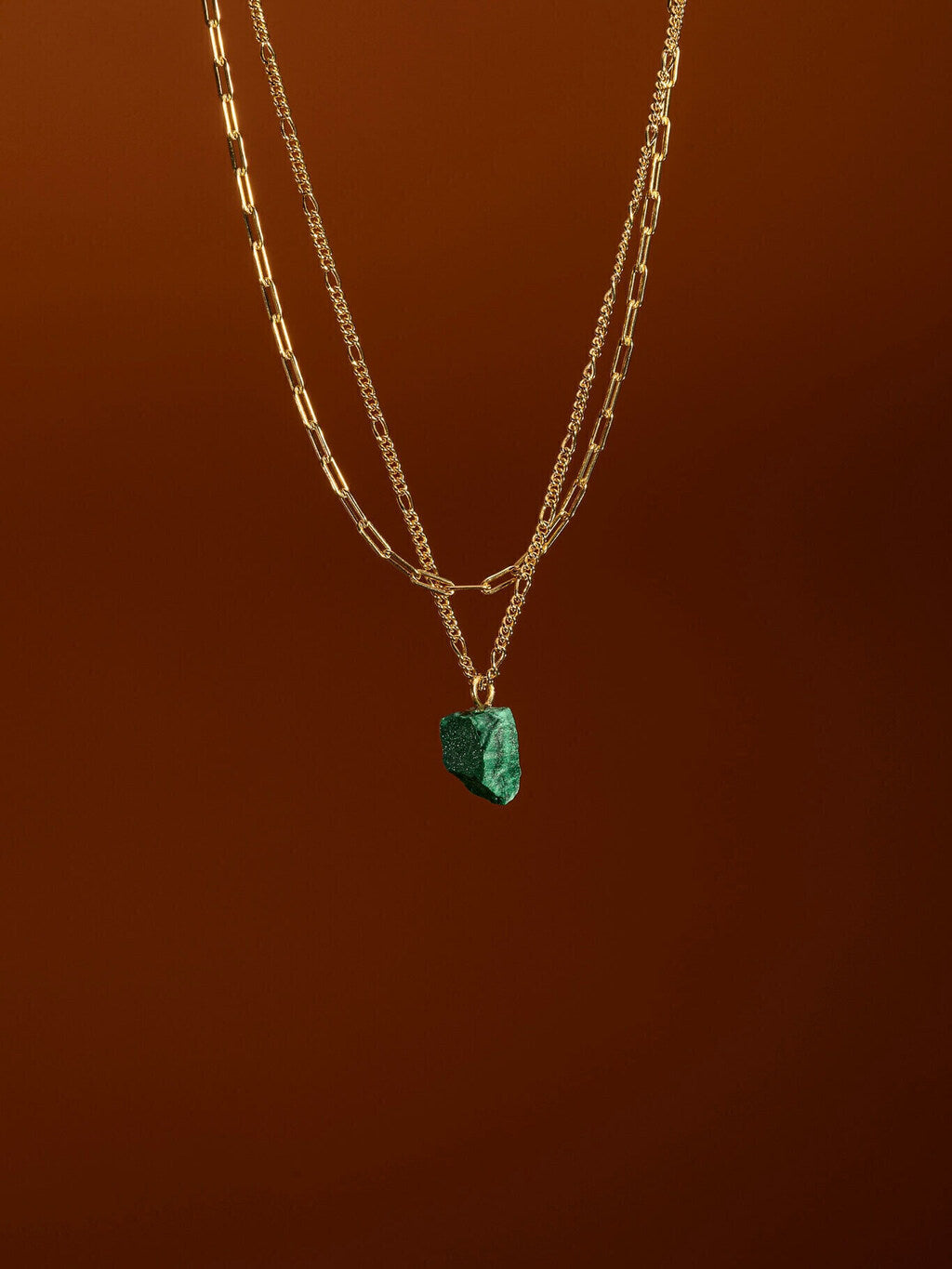 Malachite Ankle Bracelet