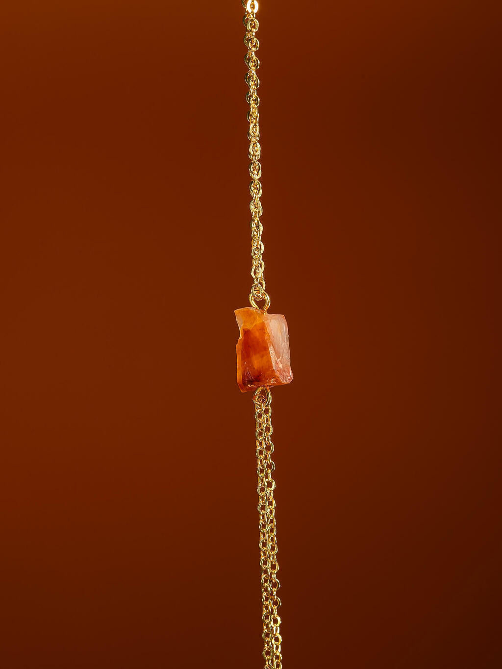 Carnelian Ankle Bracelet