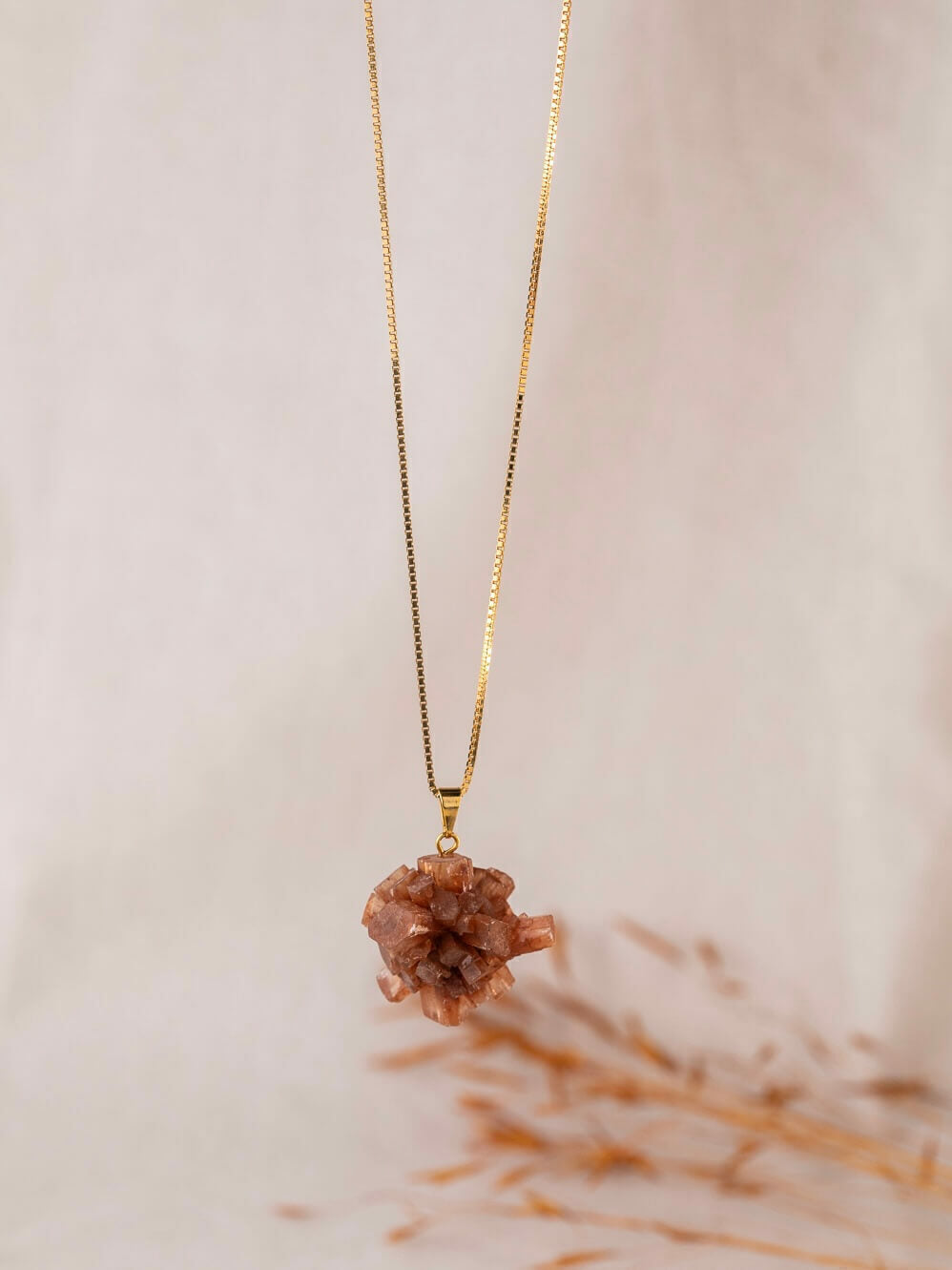 Sputnik Aragonite Necklace