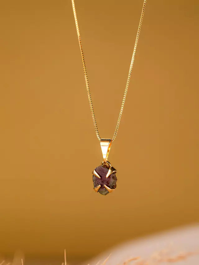 Watermelon Tourmaline Necklace