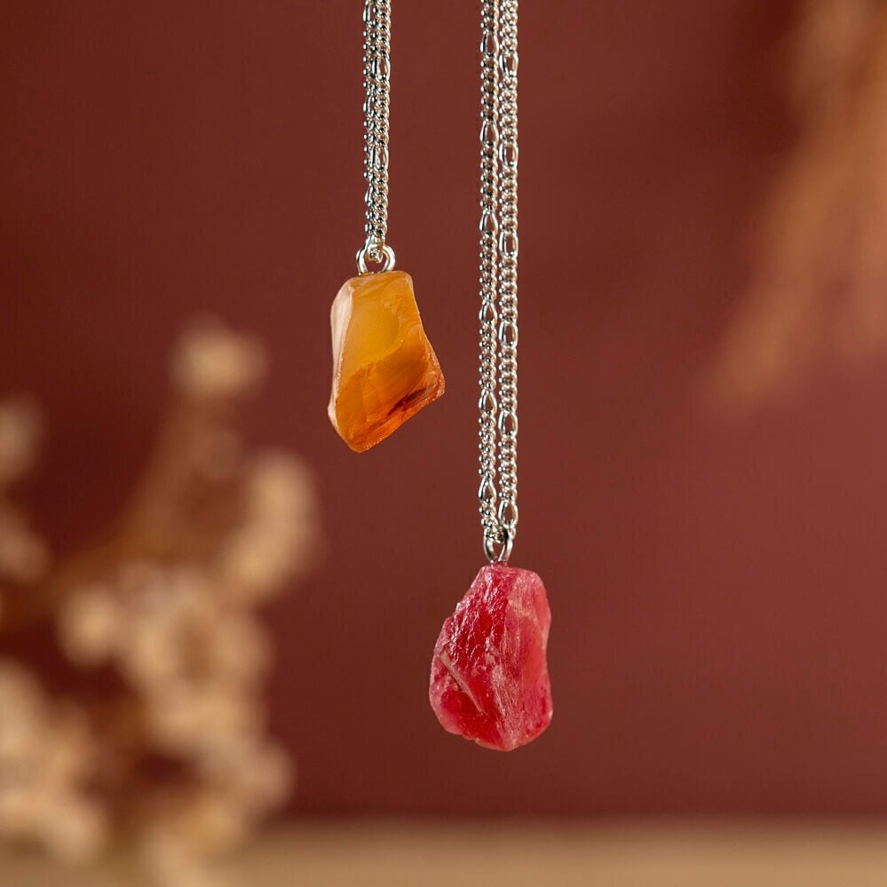 Self-esteem Scapular: Carnelian and Rhodonite