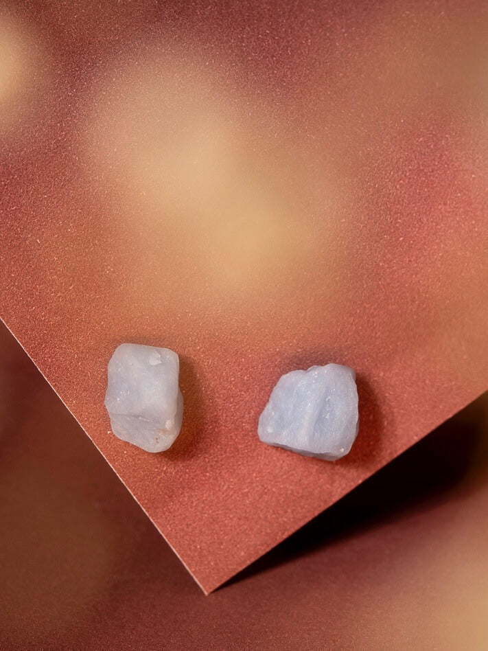 Light Earring - Angelite