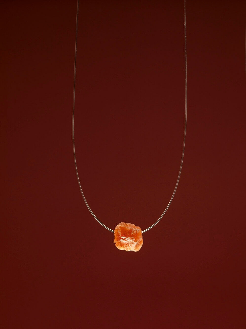 Point of Light - Orange Calcite