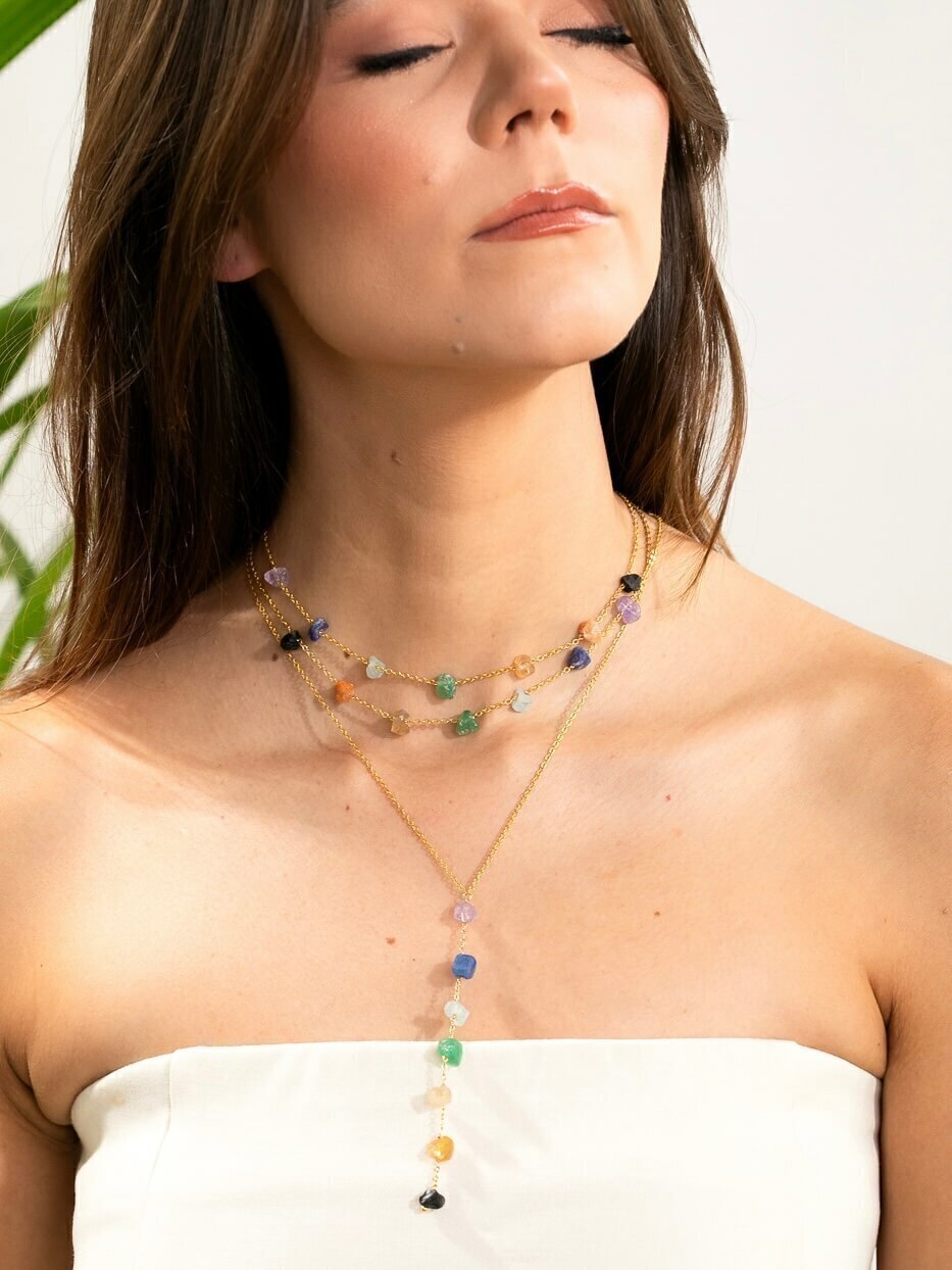 Pendulum Necklace - 7 Chakras