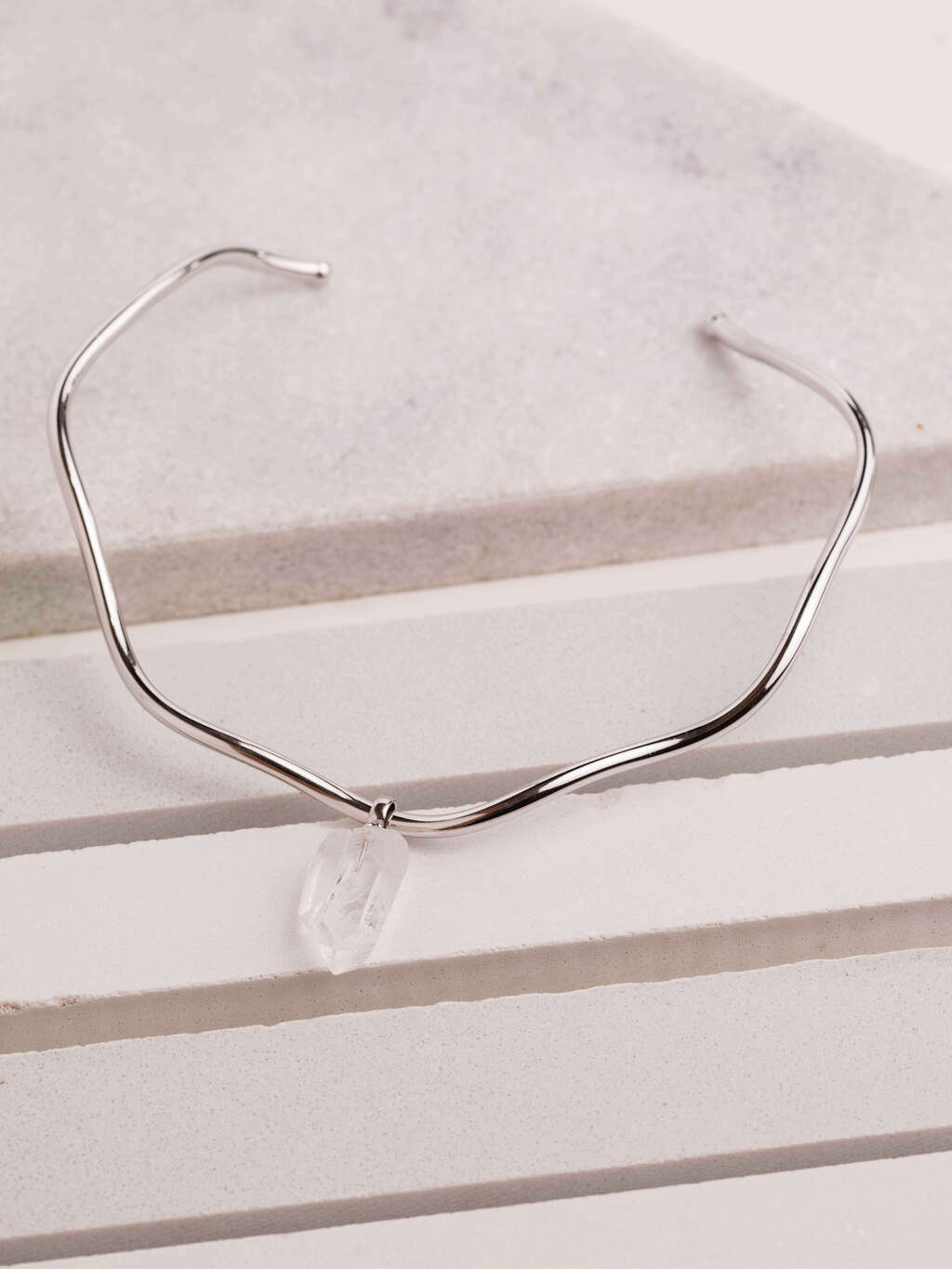 Awakening Choker - Clear Quartz