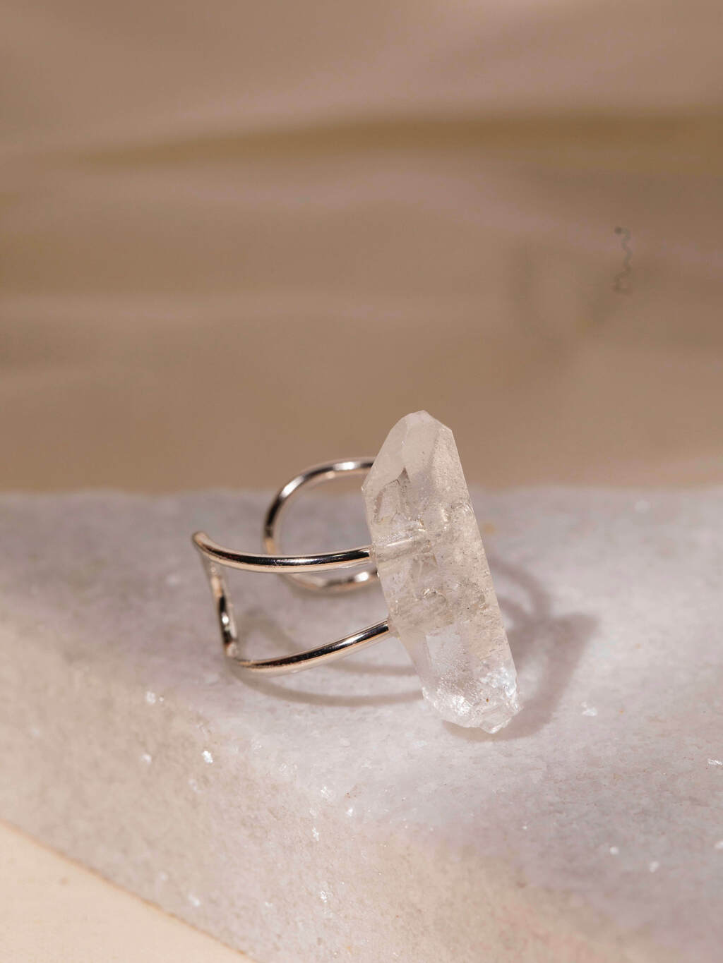 Awakening Ring - Clear Quartz