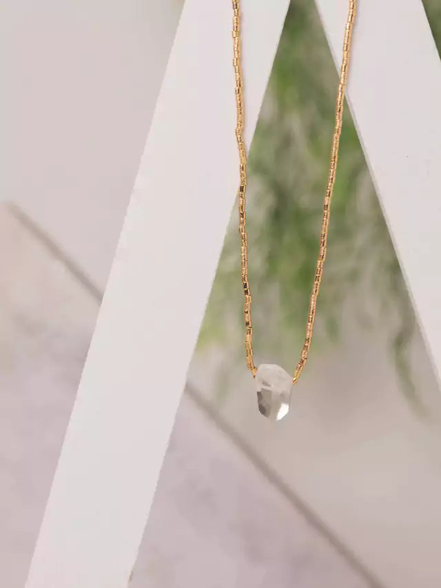 Awakening Necklace - Clear Quartz