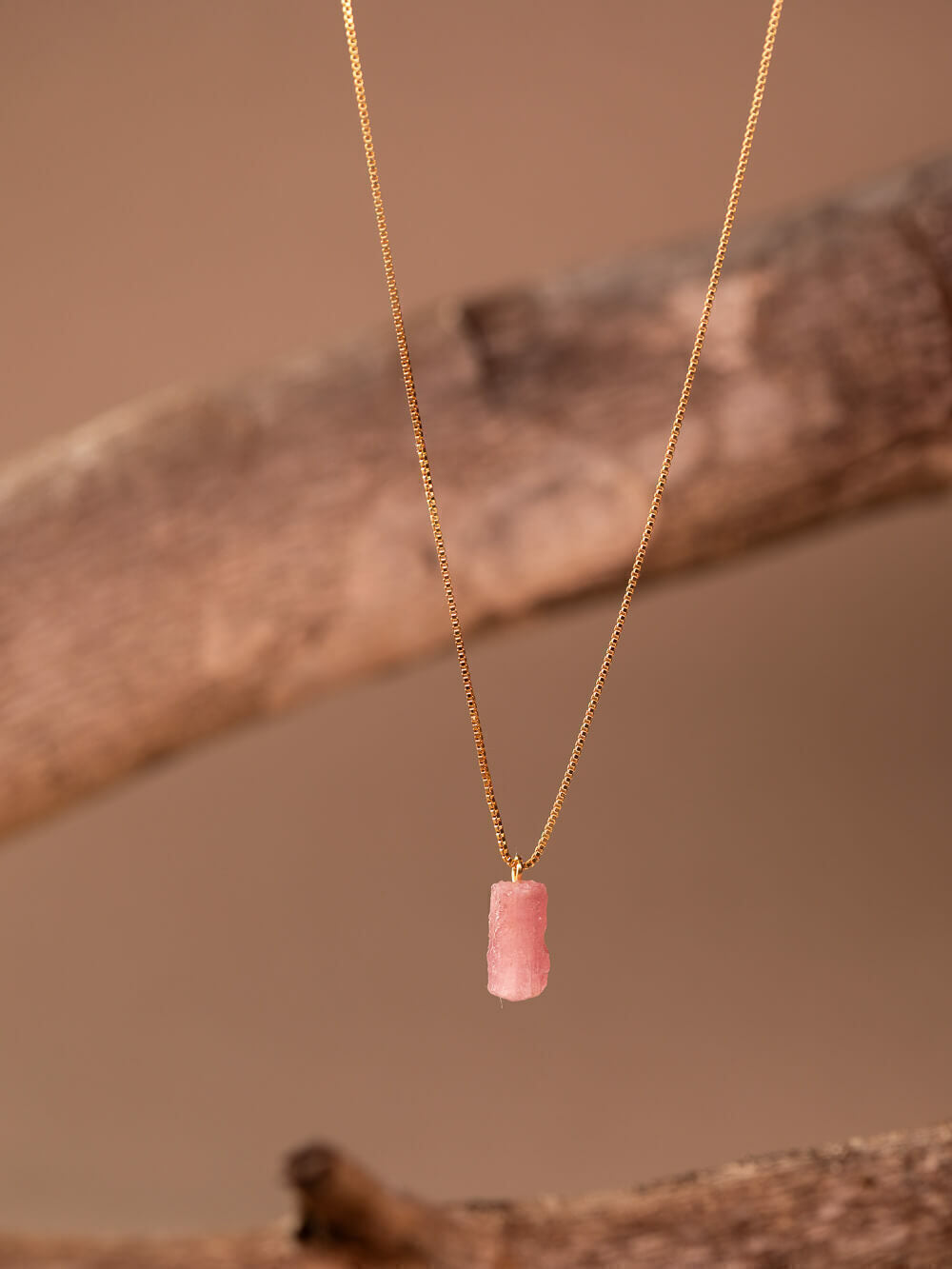Pink Tourmaline Necklace