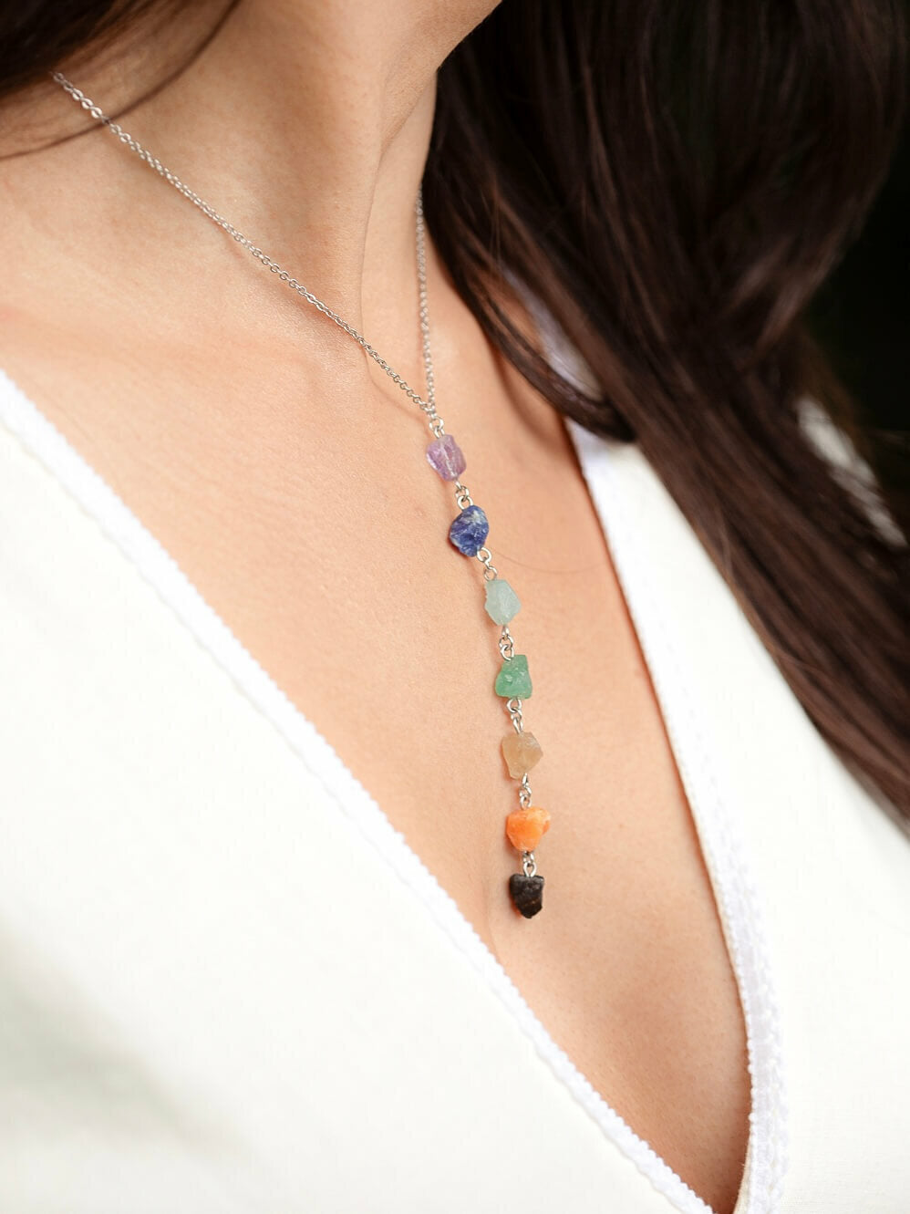 Pendulum Necklace - 7 Chakras