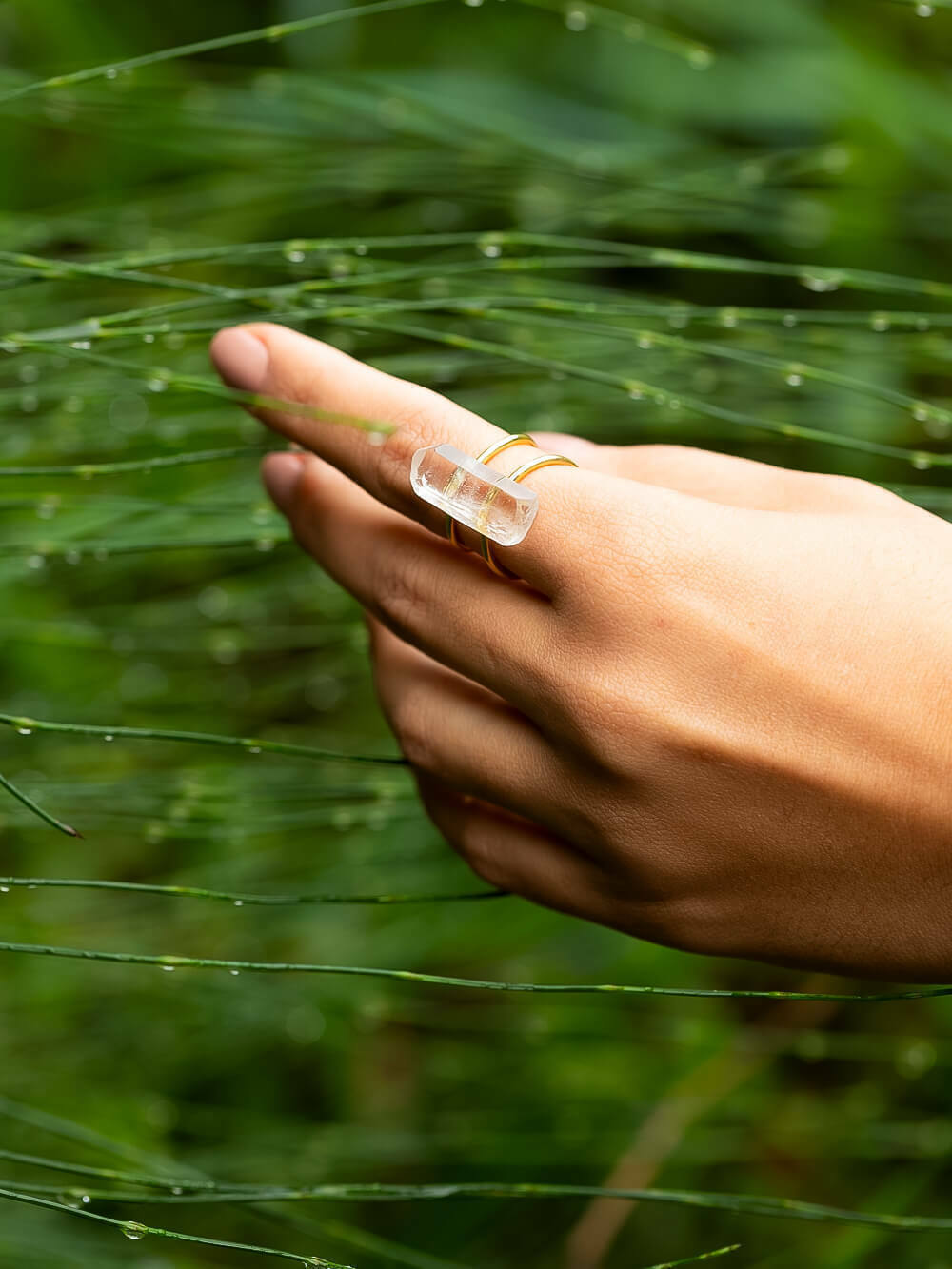 Awakening Ring - Clear Quartz