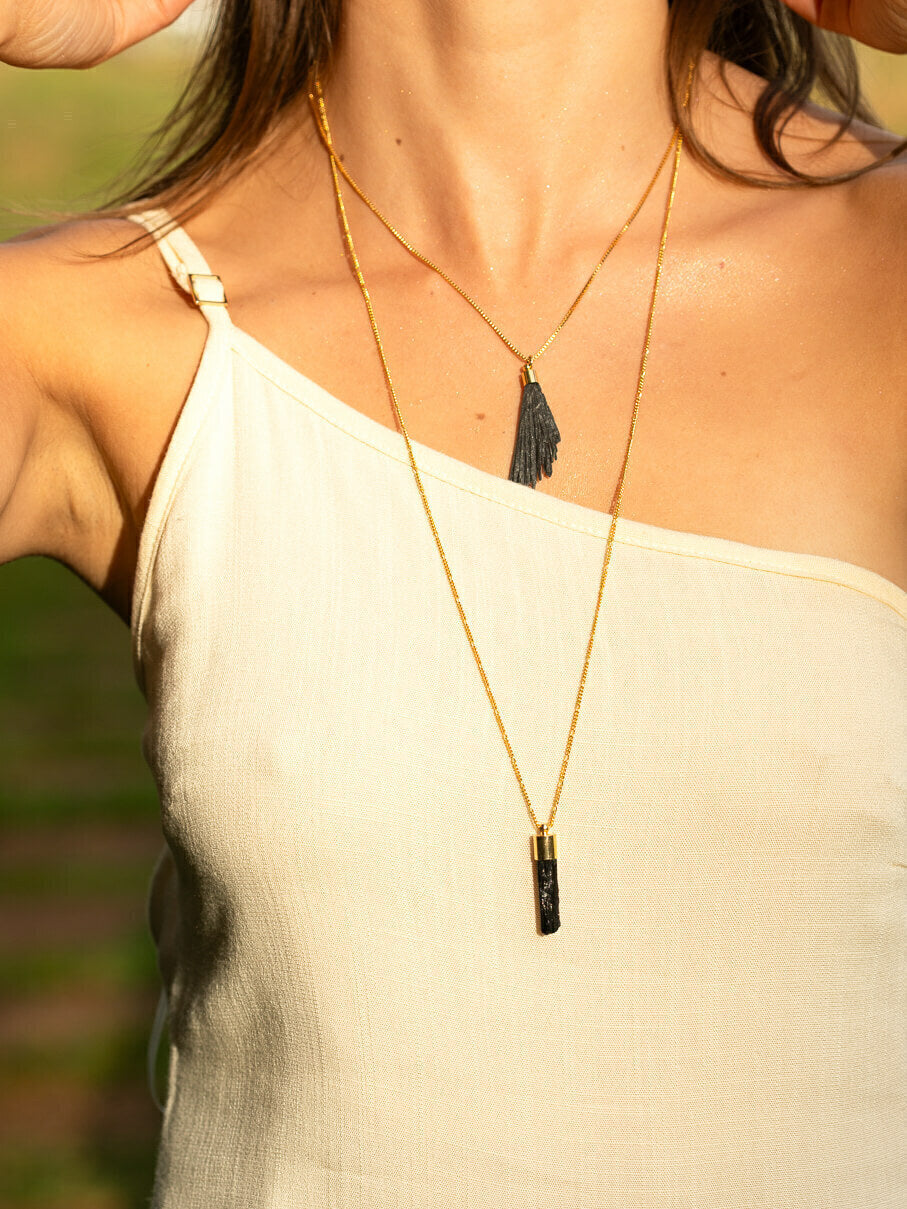 Black Tourmaline Necklace