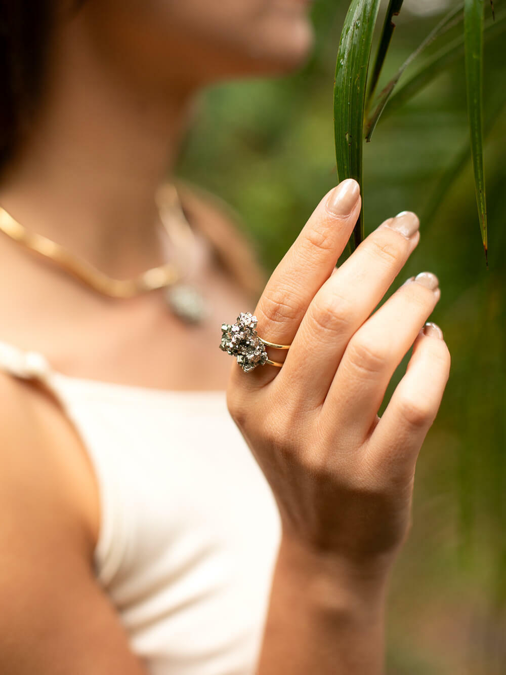 Awakening Ring - Pyrite