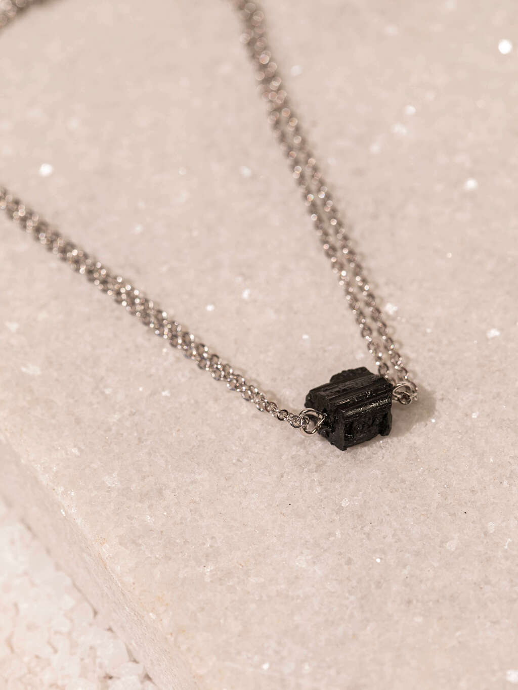 Black Tourmaline Ankle Bracelet