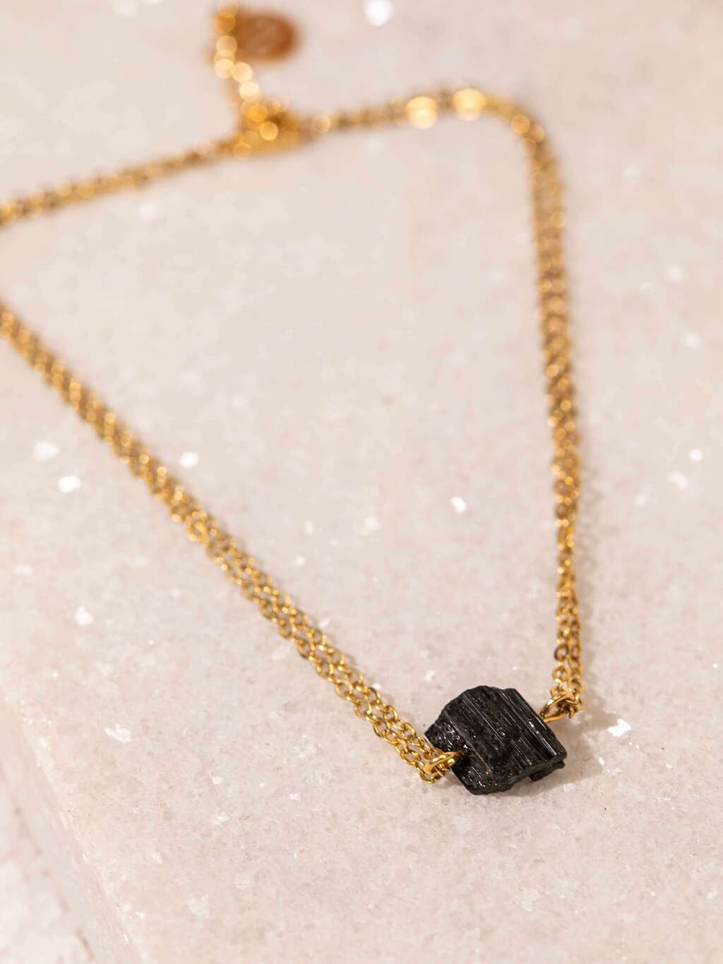 Black Tourmaline Ankle Bracelet
