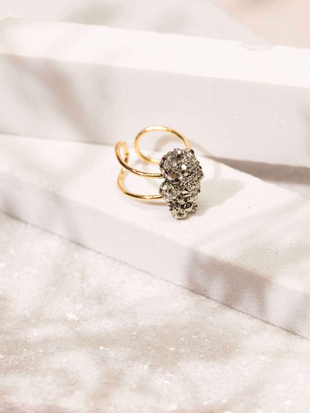 Awakening Ring - Pyrite