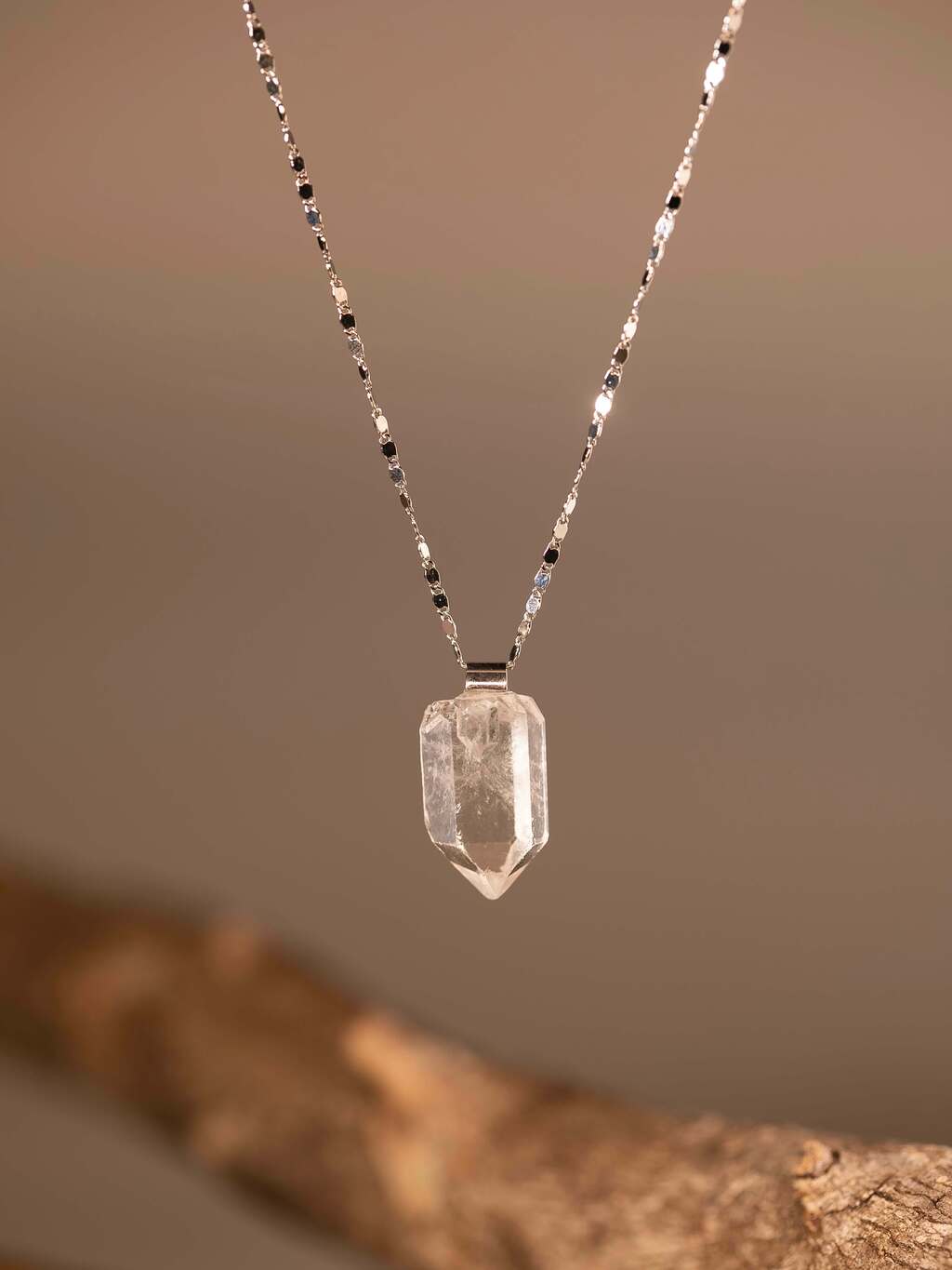 Expansion - Clear Quartz Necklace
