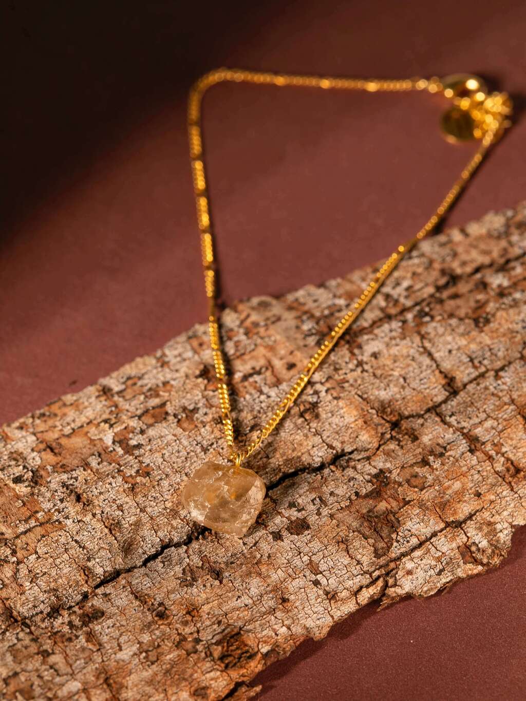 Citrine Ankle Bracelet