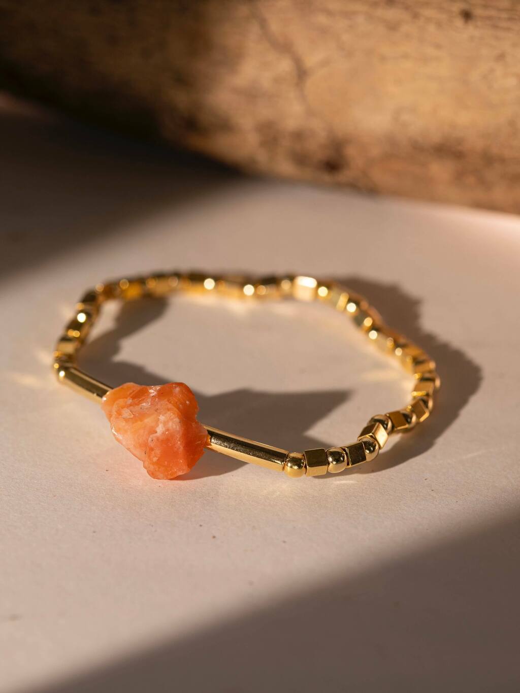 Soul Bracelet - Orange Calcite