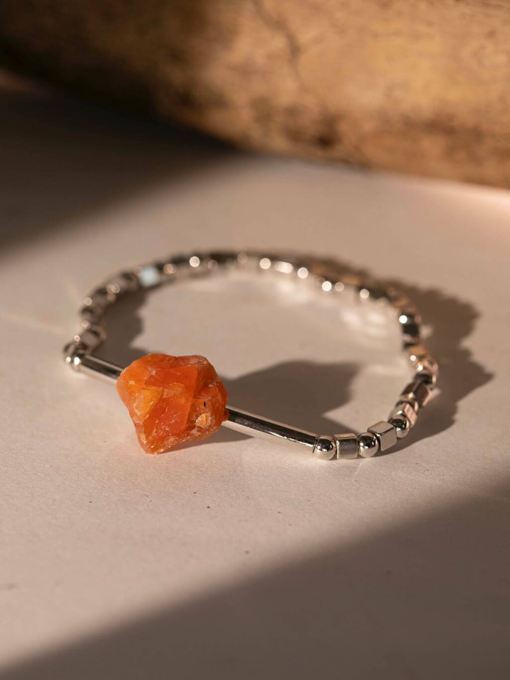 Soul Bracelet - Orange Calcite