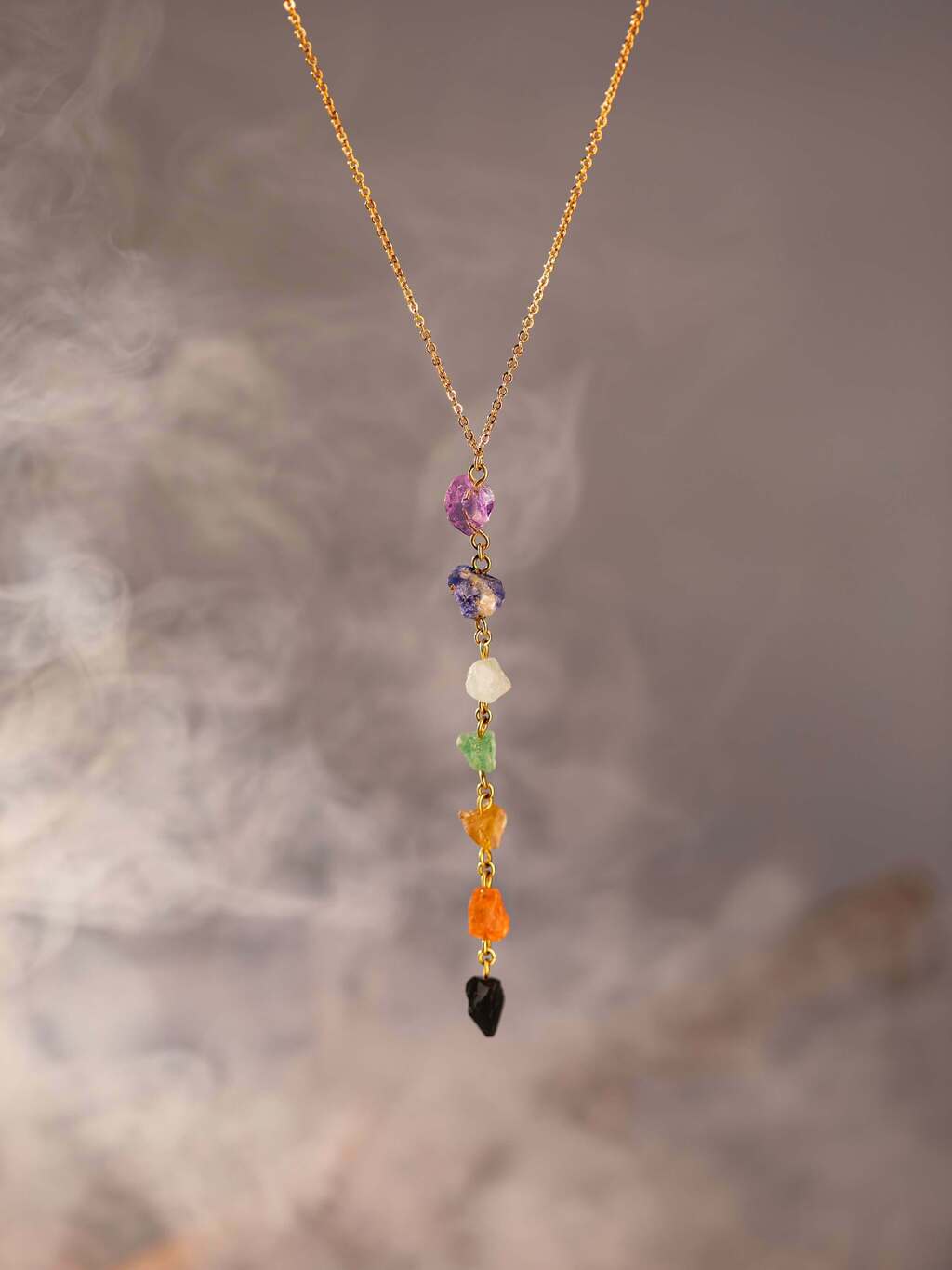 Pendulum Necklace - 7 Chakras