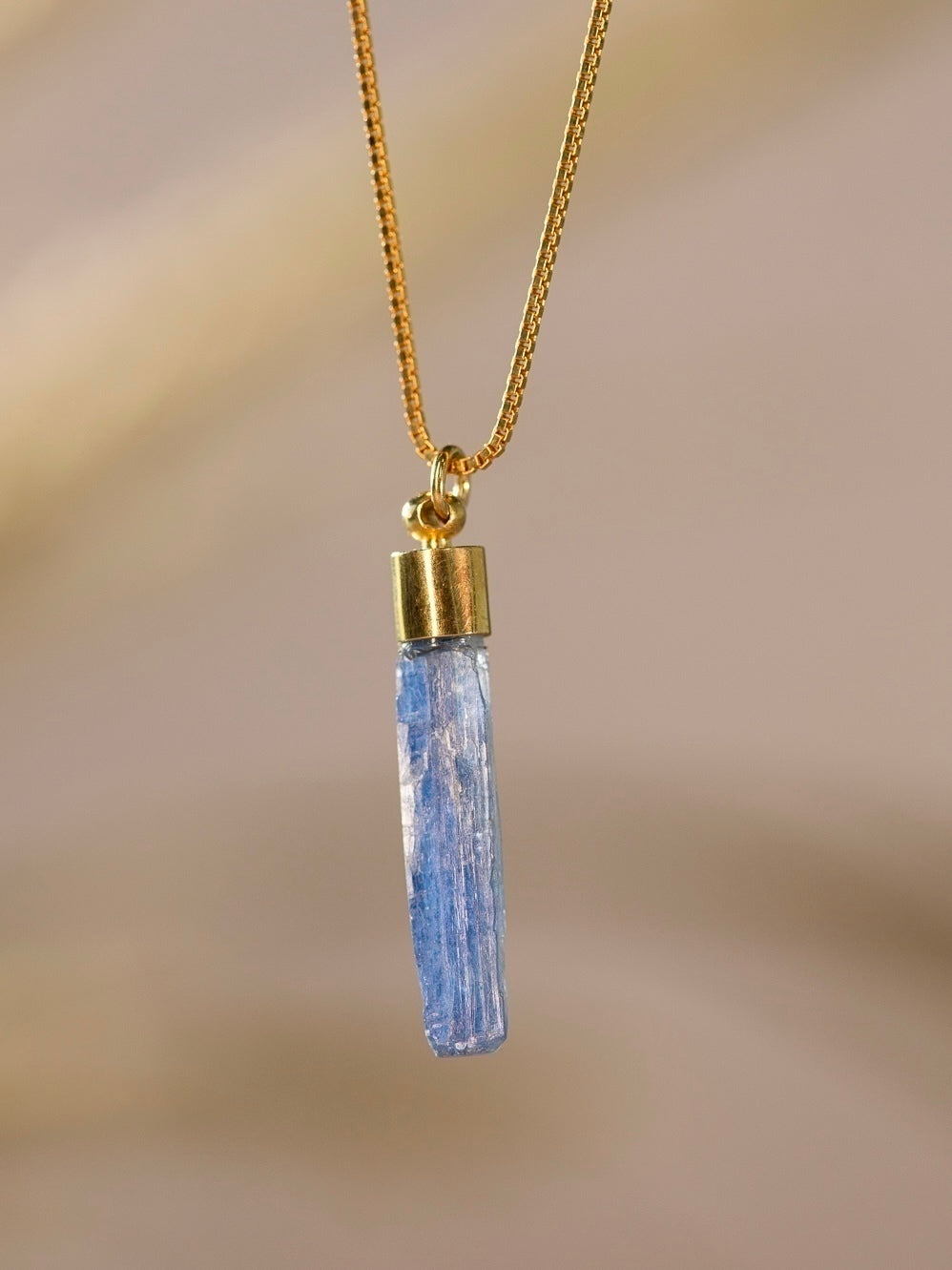 Blue Kyanite Necklace