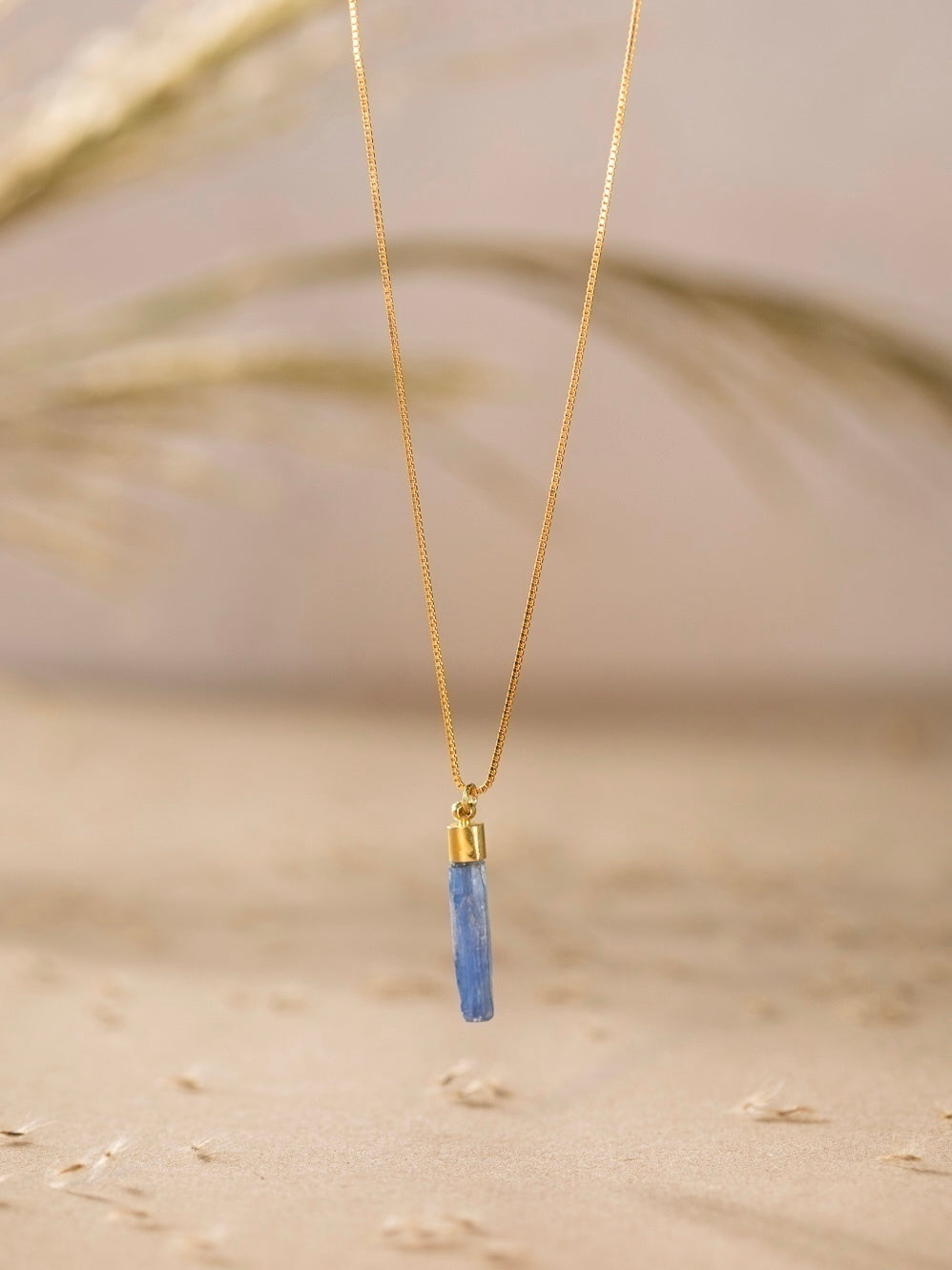 Blue Kyanite Necklace