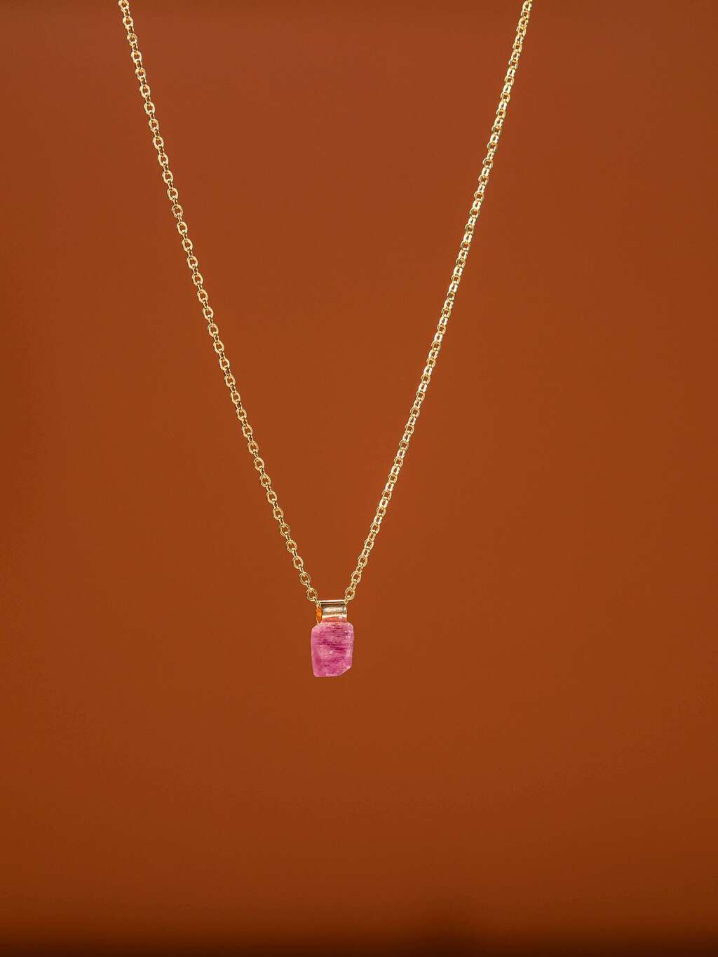 Pink Ruby (India) Necklace