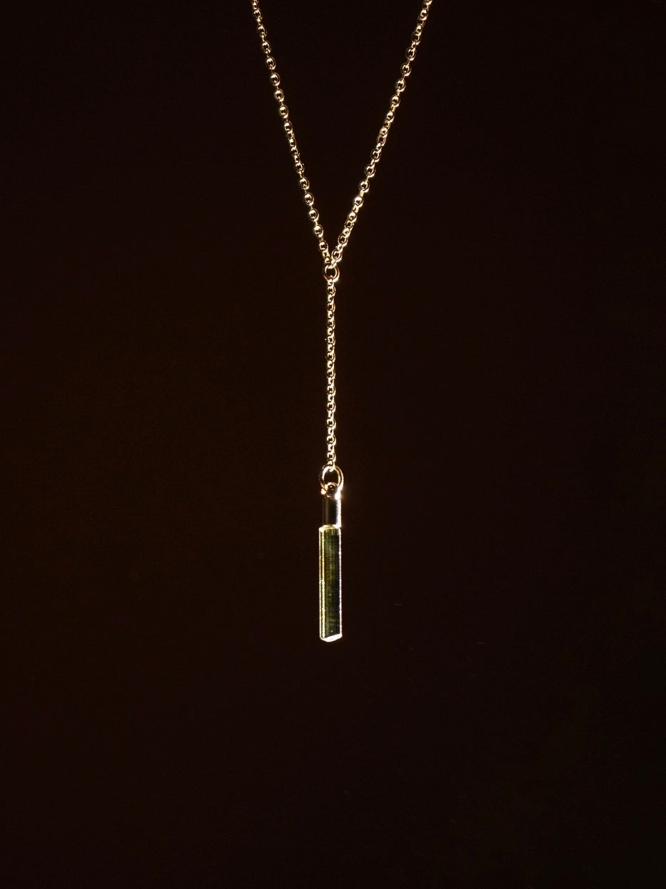 Green Tourmaline Necklace
