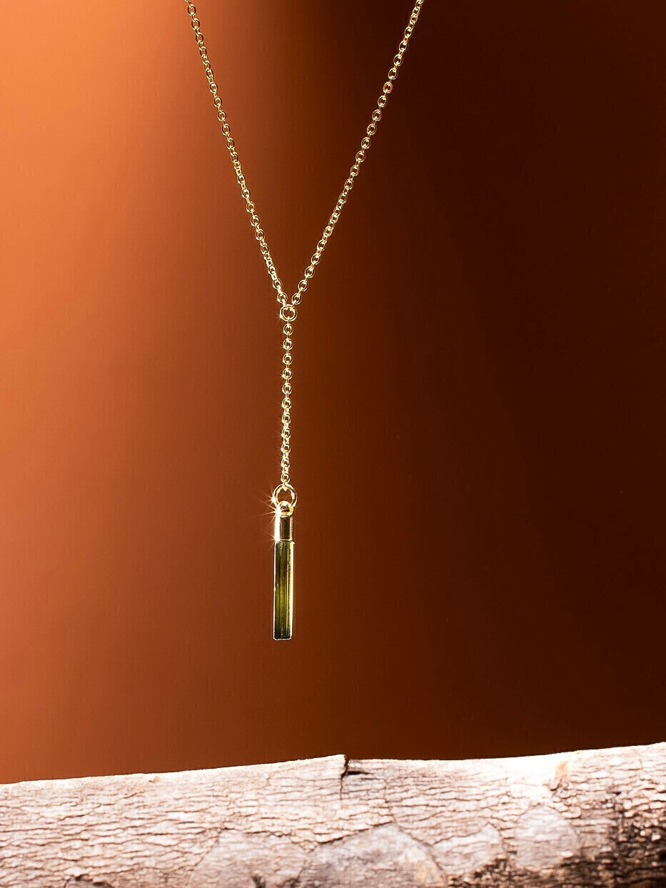 Green Tourmaline Necklace